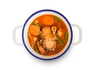 Sour Soup with Fish Paste
