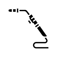 equipment welding glyph icon vector. equipment welding sign. isolated contour symbol black illustration
