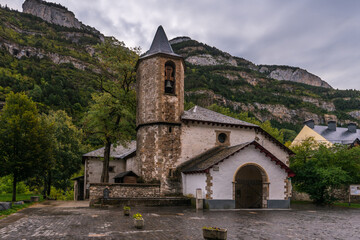 church in the mountains
Canfranc ,Aragon Spain 