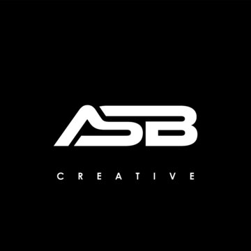 ASB Letter Initial Logo Design Template Vector Illustration