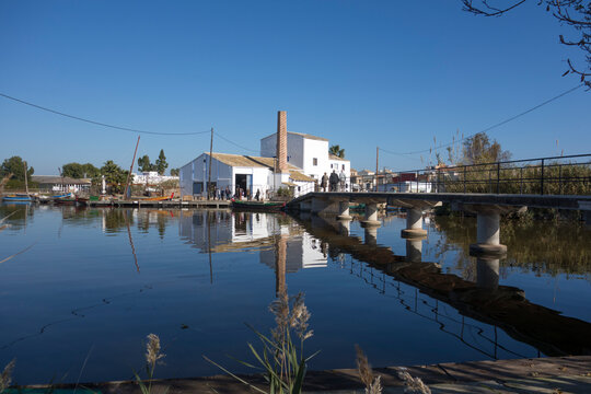 Port Del Palmar, Within The Natural Park Of La Albufera