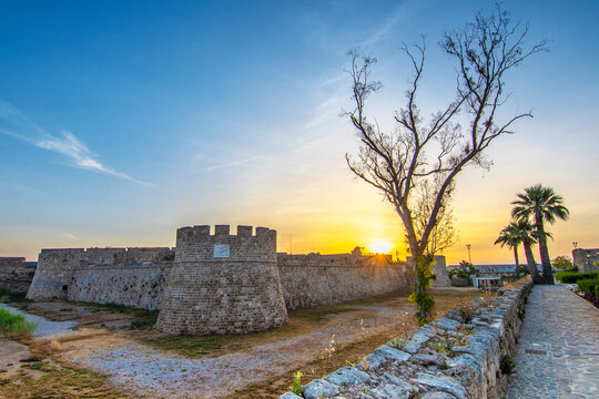 Othello Castle in Gazimagusa Town of Northern Cyprus