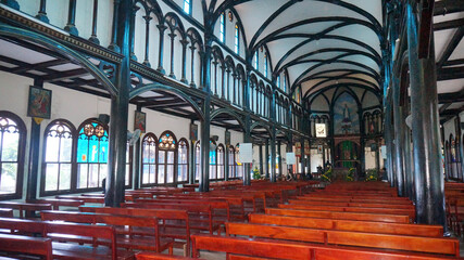interior of church