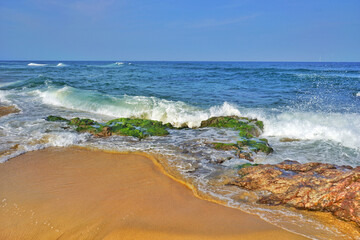 wave on the beach
