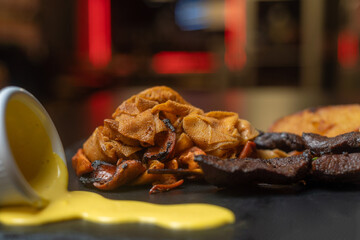 anticuchos y pancita parrilla peruana