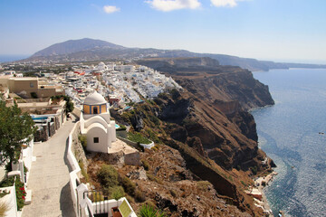 Thira (Fira) - Santorini Island, Greece, Europe