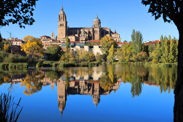 Fototapeta na wymiar Catedrales de Salamanca