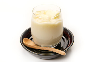 デザートの杏仁豆腐