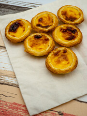 portuguese dessert  pasteis de nata