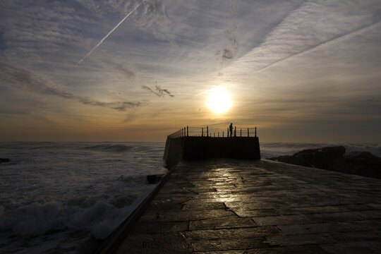 Sunset at Porto, Portugal