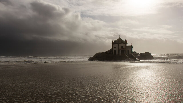 A church at the sea