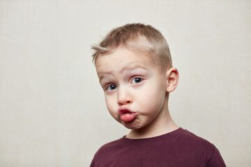 Fototapeta premium portrait of child