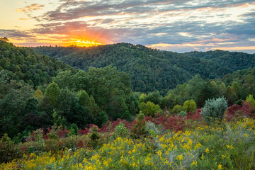 Sunrise in Appalachia