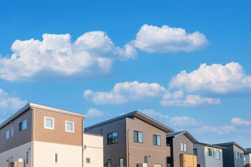 新興住宅地イメージ　不動産　建売住宅イメージ