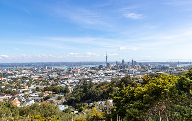 Paysage urbain à Auckland, Nouvelle Zélande