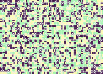 Abstract Geometric Pattern generative computational art illustration