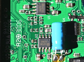 Circuit Board Closeup