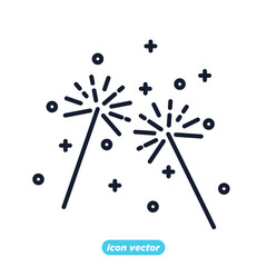 Firework icon. Firework party festival symbol template for graphic and web design collection logo vector illustration