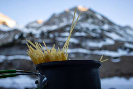 cooking pasta