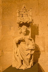 Fototapeta premium CATEDRAL ZAMORA DETALLES INTERIOR 