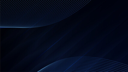 luxury blue background with lines