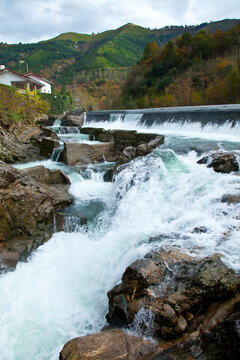Paraje Natural Escala Salmonera de Ca&ntilde;o, R&iacute;o Sella, Ca&ntilde;o, Asturias
