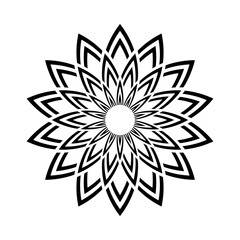 Obraz premium Abstract decorative geometric design element.