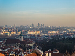 City of Prague from the Castle Hill