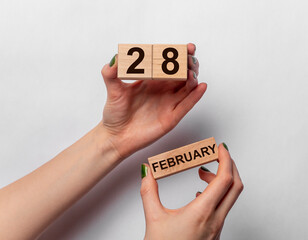 28 february inscription. deadline calendar