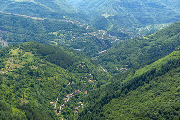 Fototapeta na wymiar Stara Planina Mountain near village of Zasele, Bulgaria