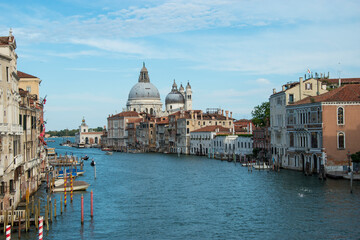 Buildings on the Grand Canal, city of Venice, Italy, Europe