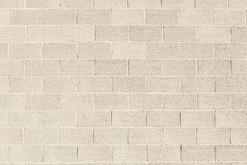 détail d'un mur de briques de béton nouveau 
