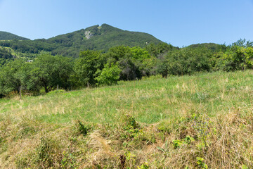 Obraz premium Stara Planina Mountain near village of Zasele, Bulgaria