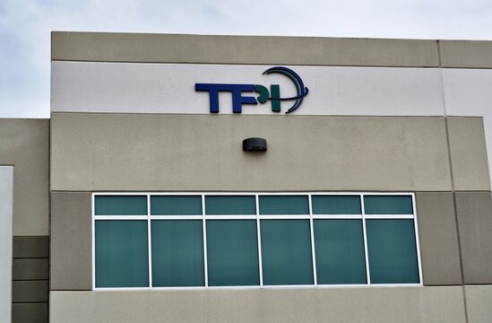Houston, Texas USA 02-23-2020: Transaction Packing Inc. office building in Houston, TX. Crate and box manufacturing company established in 1999 for commercial freight needs.