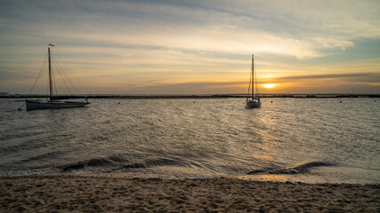 Sunset in Marsea Island