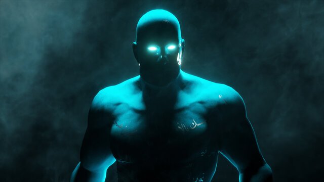 3d rendered illustration of Jinnee. High quality 3d illustration