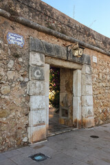 Fortress door at Miradouro de Santa Catarina, Portimão, Algarve