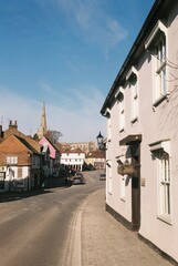Mill End, Thaxted, Essex, looking north.