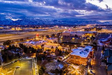 Thanksgiving Point Lehi Utah in Winter 1