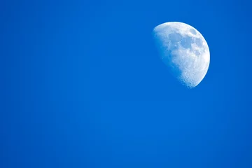 Foto auf Alu-Dibond Crescent moon // Halbmond // Croissant // Halvemaan 21.02.2021 © bennytrapp
