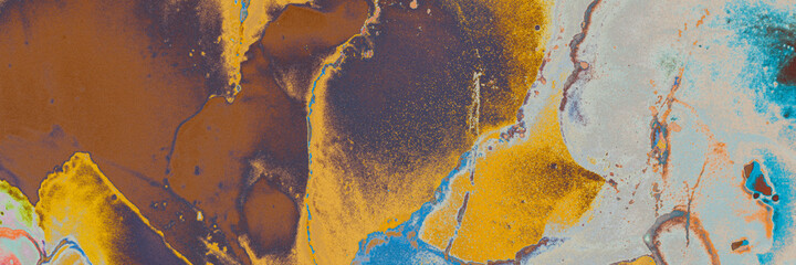 Pastel Background.  Alcohol Cream Shape. Pastel