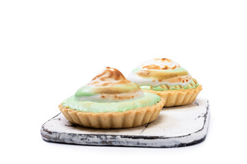 Traditional french lemon tart, top viewTraditional french lemon tart, top view