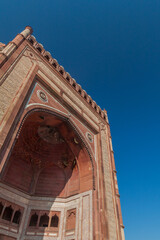 Buland Darwaza (Victory Gate) of the ancient city Fatehpur Sikri, Uttar Pradesh state, India