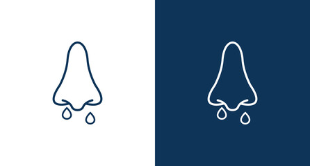 Nose icon for web and mobile