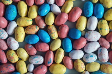 Multi Colored Speckled Candy Easter Eggs