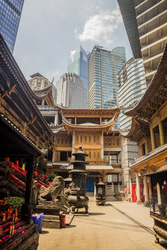 Luohan Temple in Chongqing, China