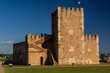 Fortaleza Ozama fortress in Santo Domingo, capital of Dominican Republic.