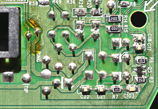 Circuit Board Closeup