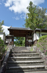 芳徳寺　山門　奈良市柳生