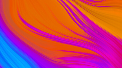 Abstract pink yellow and red gradient wave  background. Neon light curved lines and geometric shape with colorful graphic design.
